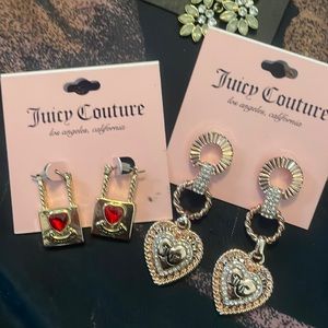 Juicy Couture earrings